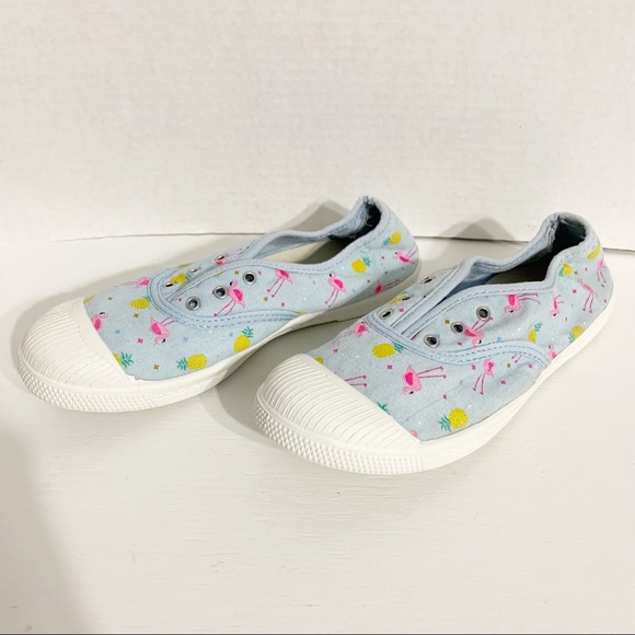 Sonoma Twister Bird Canvas Slip On Sneakers Flamingos and Pineapples Toe Cap🦩🍍 - Picture 1 of 10